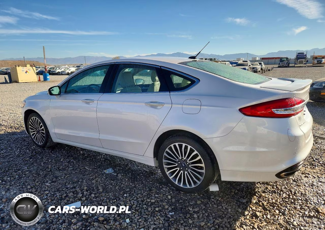 2018 Ford Fusion Titanium-Platinum VIN:3FA6P0D96JR168702 - 2