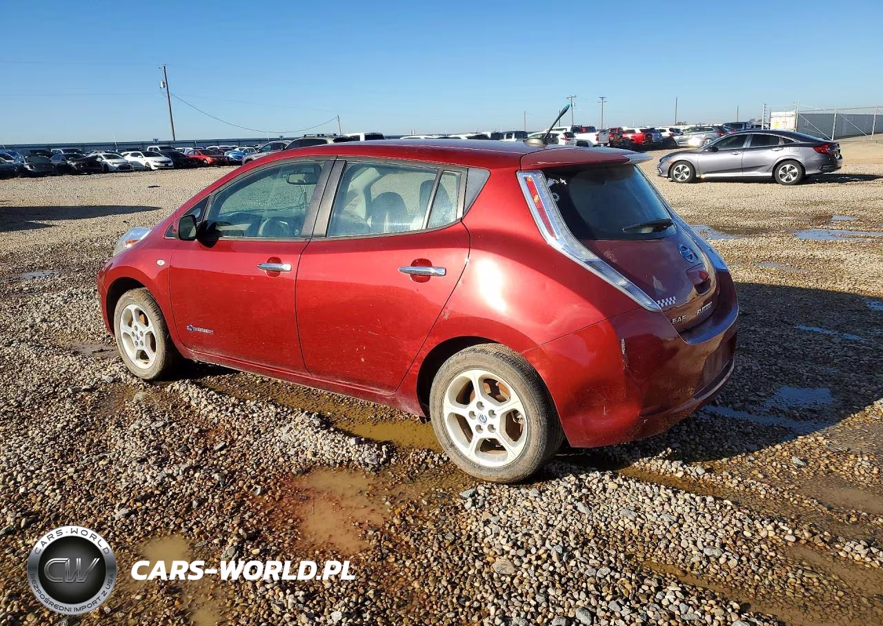 2011 Nissan Leaf Sv VIN:JN1AZ0CP7BT000617 - 2