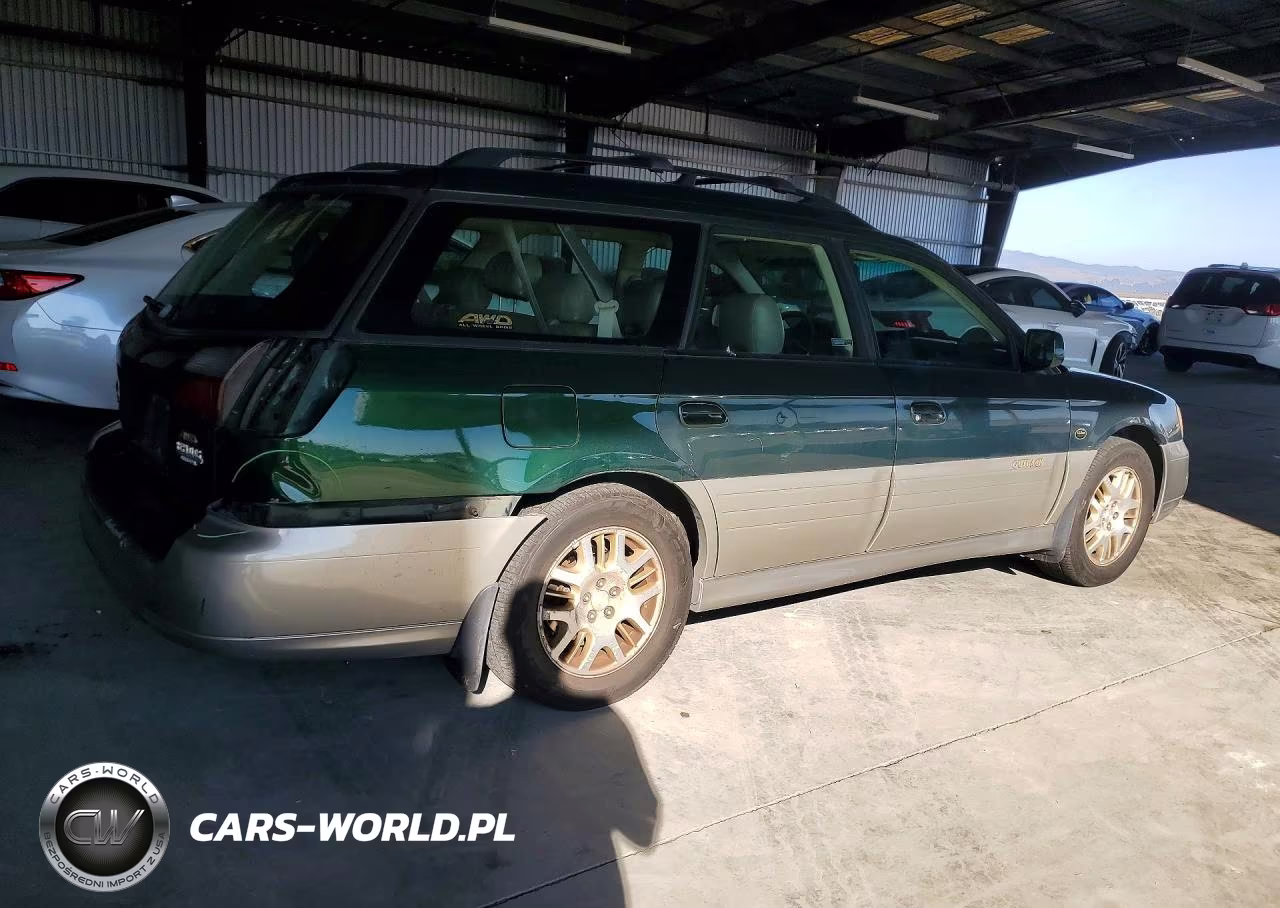 2001 Subaru Legacy Outback H6 3.0 Ll Bean VIN:4S3BH806X17653206 - 3