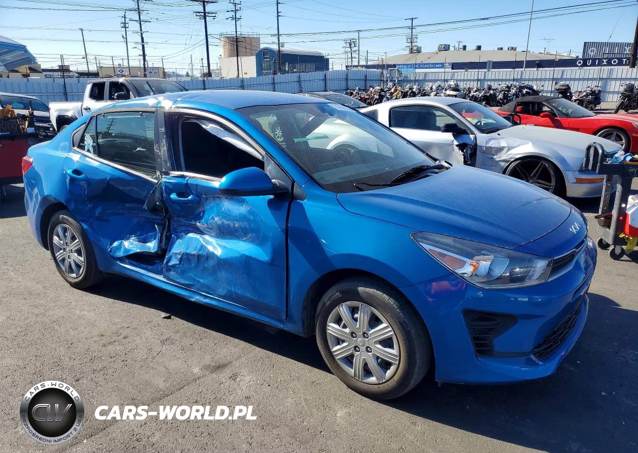 2022 Kia Rio S VIN:3KPA24AD5NE503156 - 4