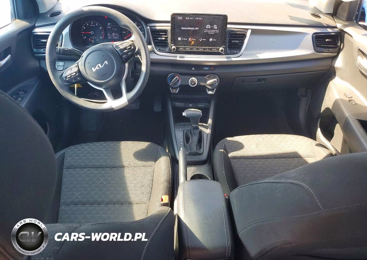 2022 Kia Rio S VIN:3KPA24AD5NE503156 - 8