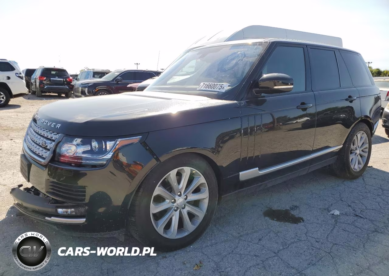 2016 Land Rover Range Rover Hse