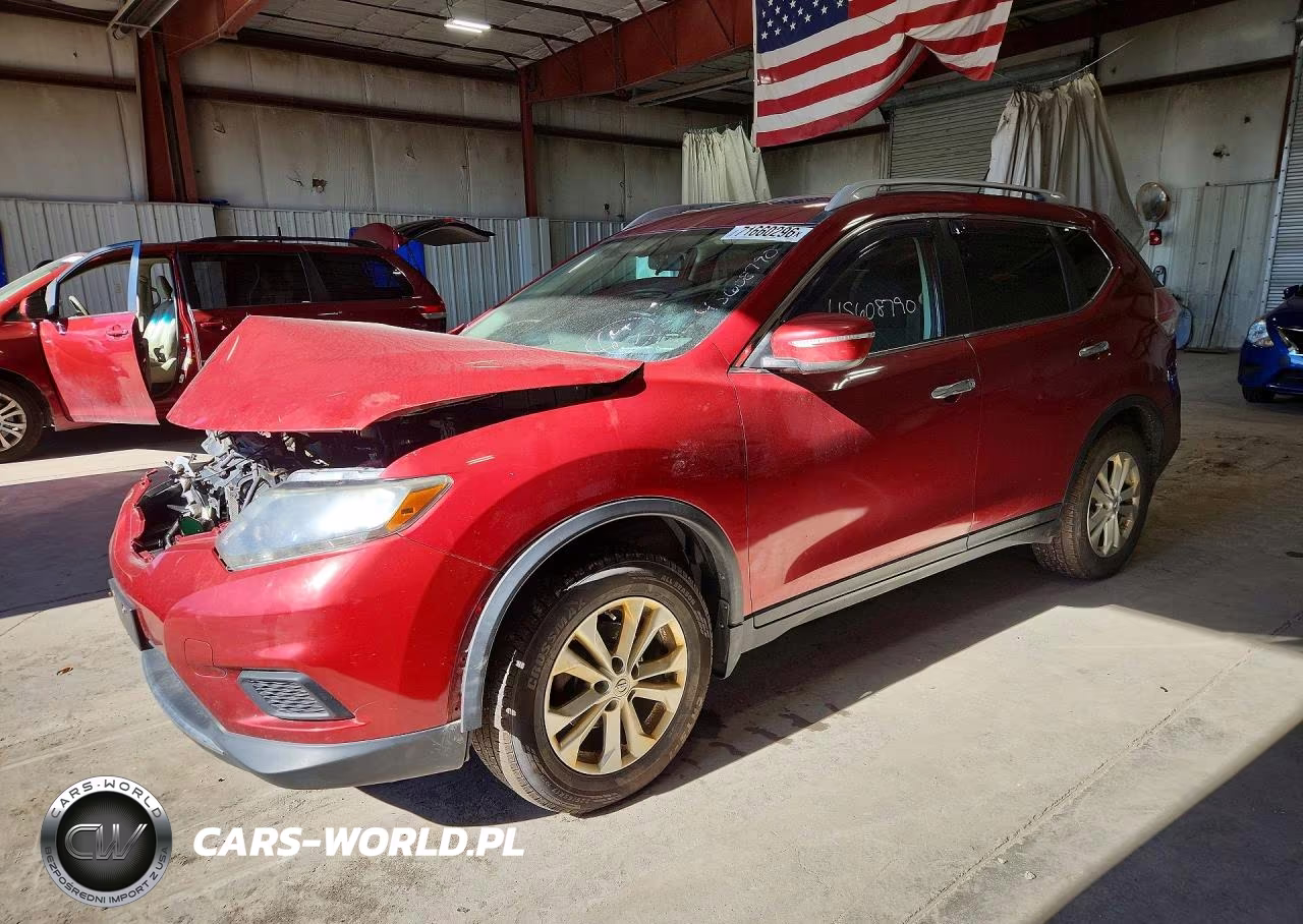 2015 Nissan Rogue Sv VIN:5N1AT2MVXFC912358 - 1