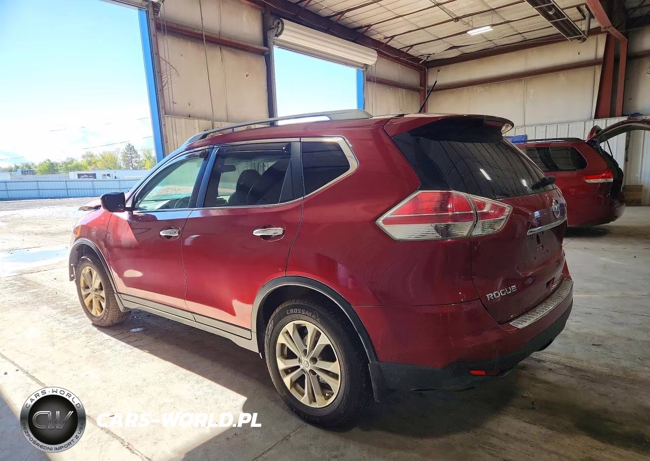 2015 Nissan Rogue Sv VIN:5N1AT2MVXFC912358 - 2