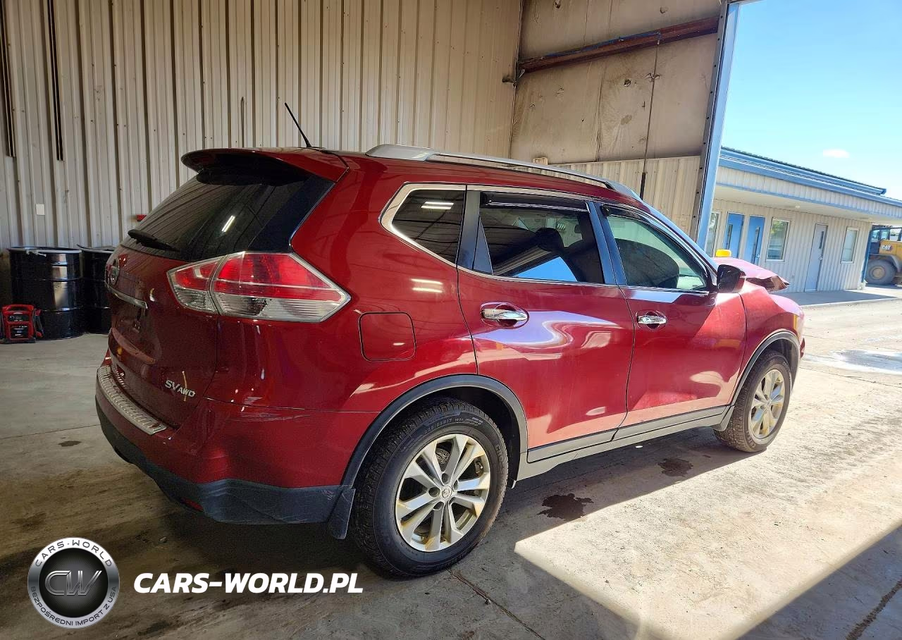 2015 Nissan Rogue Sv VIN:5N1AT2MVXFC912358 - 3