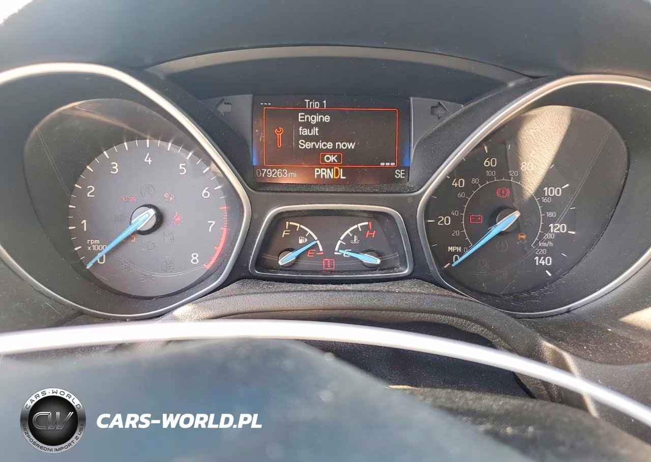 2015 Ford Focus Se VIN:1FADP3K29FL352424 - 9