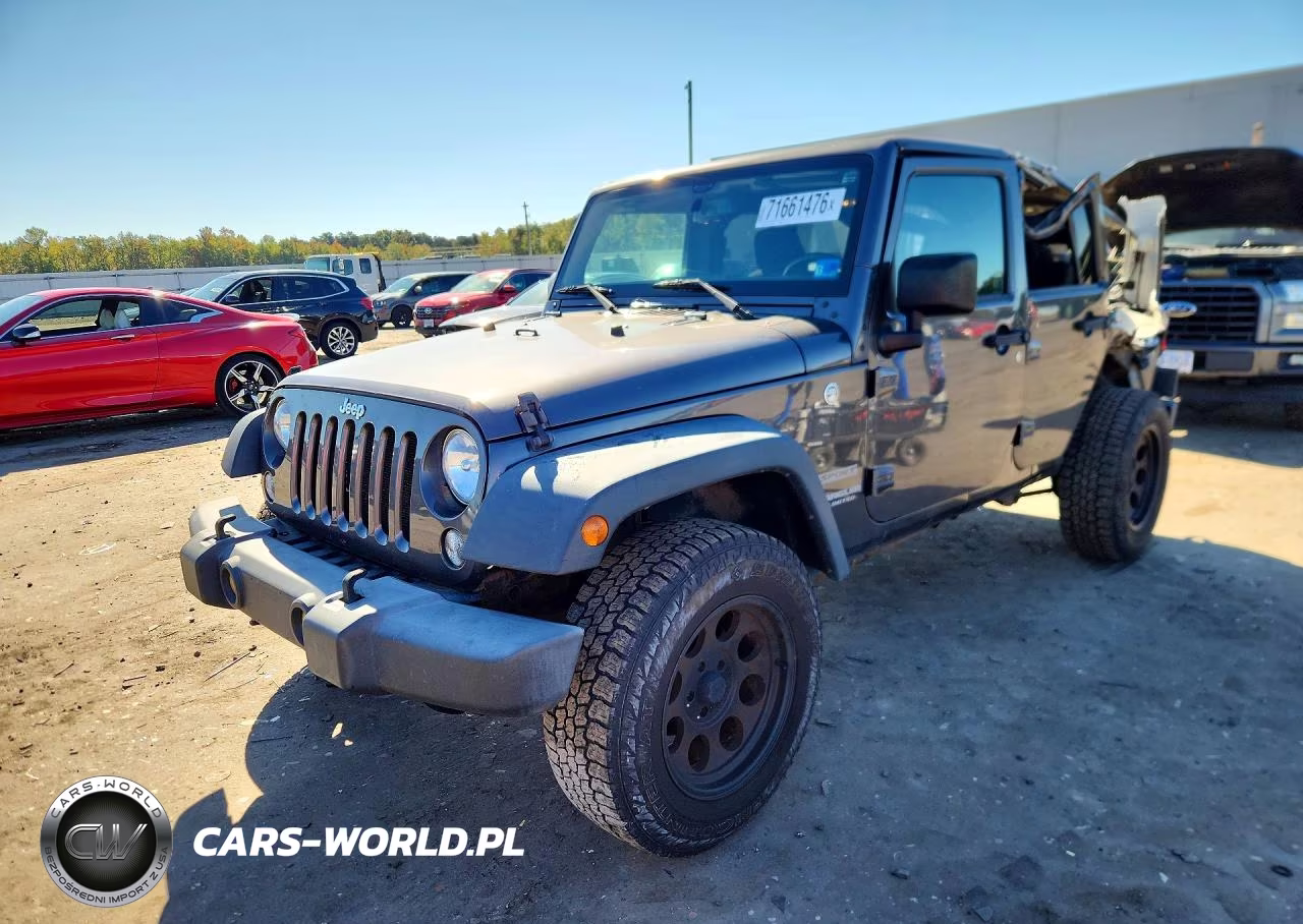 2016 Jeep Wrangler Unlimited Sport VIN:1C4HJWDG2GL163431 - 1