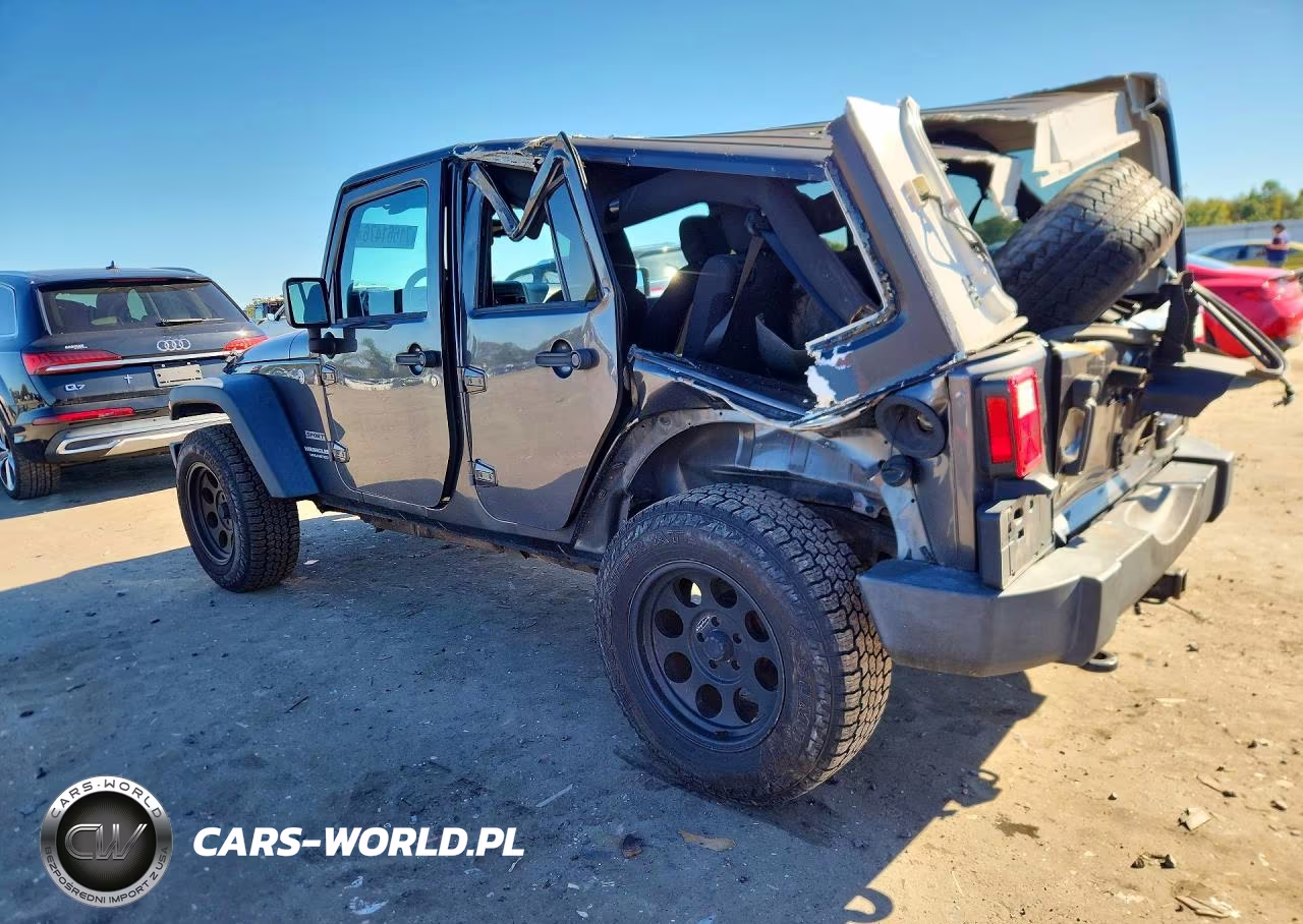 2016 Jeep Wrangler Unlimited Sport VIN:1C4HJWDG2GL163431 - 2