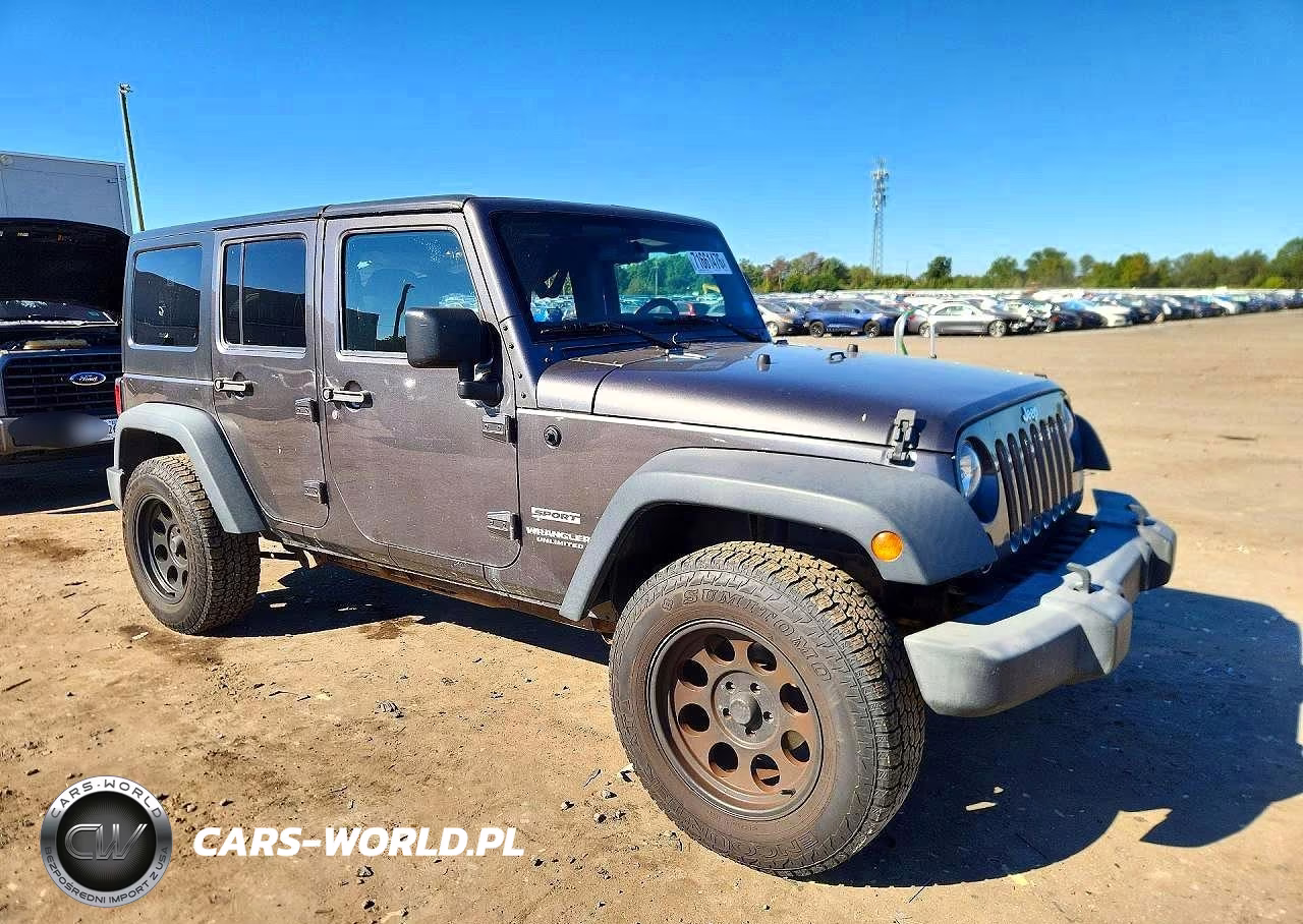 2016 Jeep Wrangler Unlimited Sport VIN:1C4HJWDG2GL163431 - 4