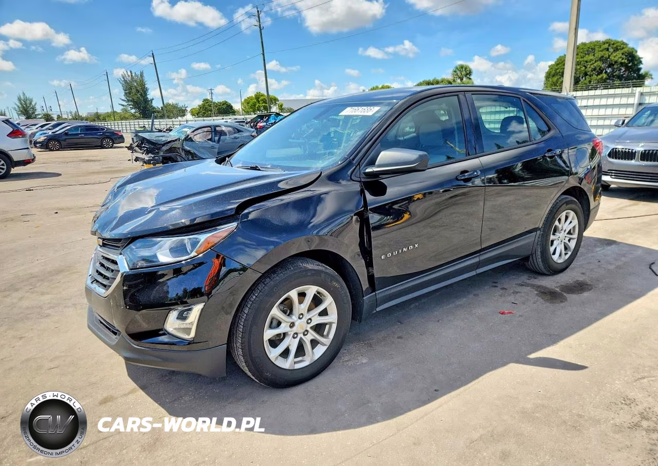2018 Chevrolet Equinox Ls VIN:2GNAXHEV0J6331082 - 1