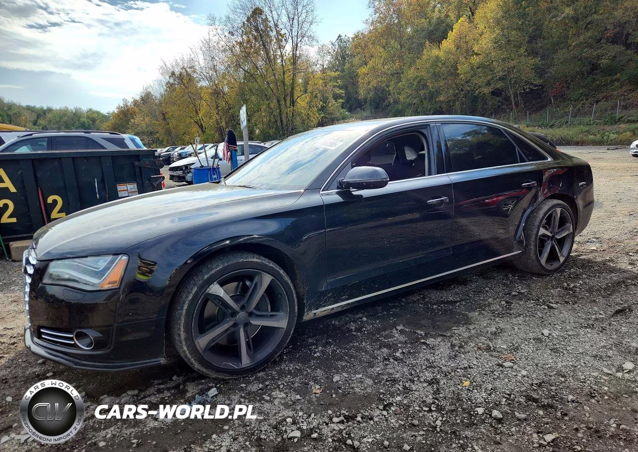 2014 Audi A8 L Quattro VIN:WAUR2AFDXEN005229 - 1