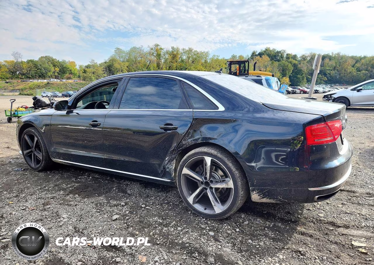 2014 Audi A8 L Quattro VIN:WAUR2AFDXEN005229 - 2