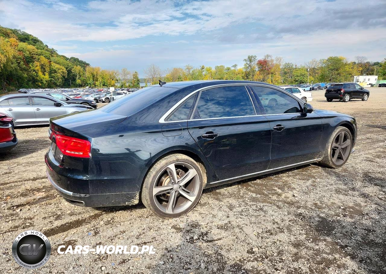2014 Audi A8 L Quattro VIN:WAUR2AFDXEN005229 - 3