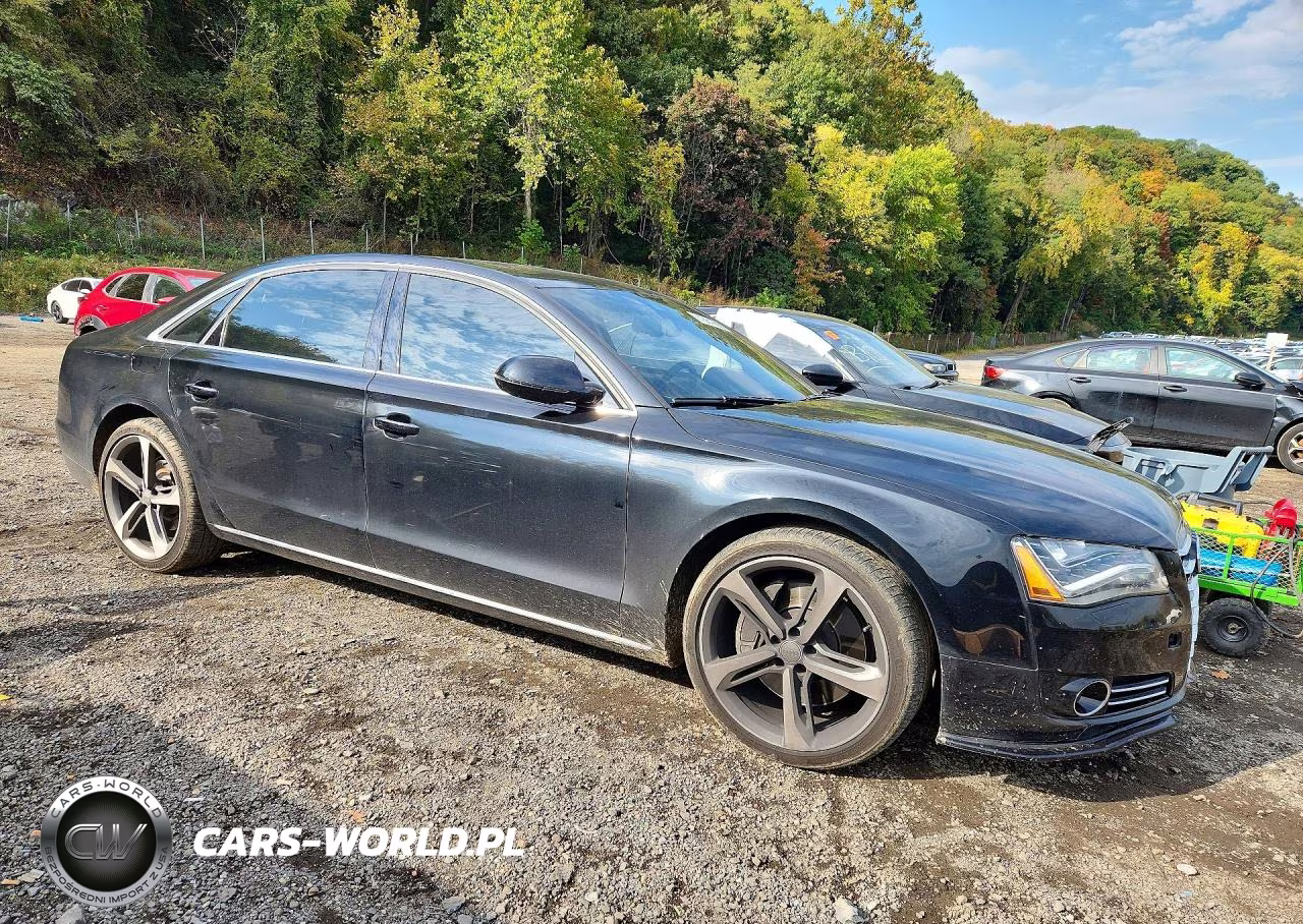 2014 Audi A8 L Quattro VIN:WAUR2AFDXEN005229 - 4