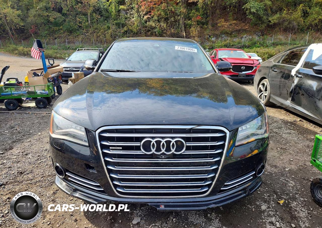 2014 Audi A8 L Quattro VIN:WAUR2AFDXEN005229 - 5