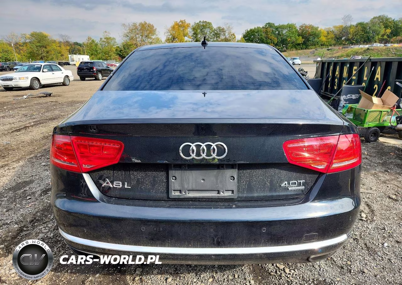 2014 Audi A8 L Quattro VIN:WAUR2AFDXEN005229 - 6