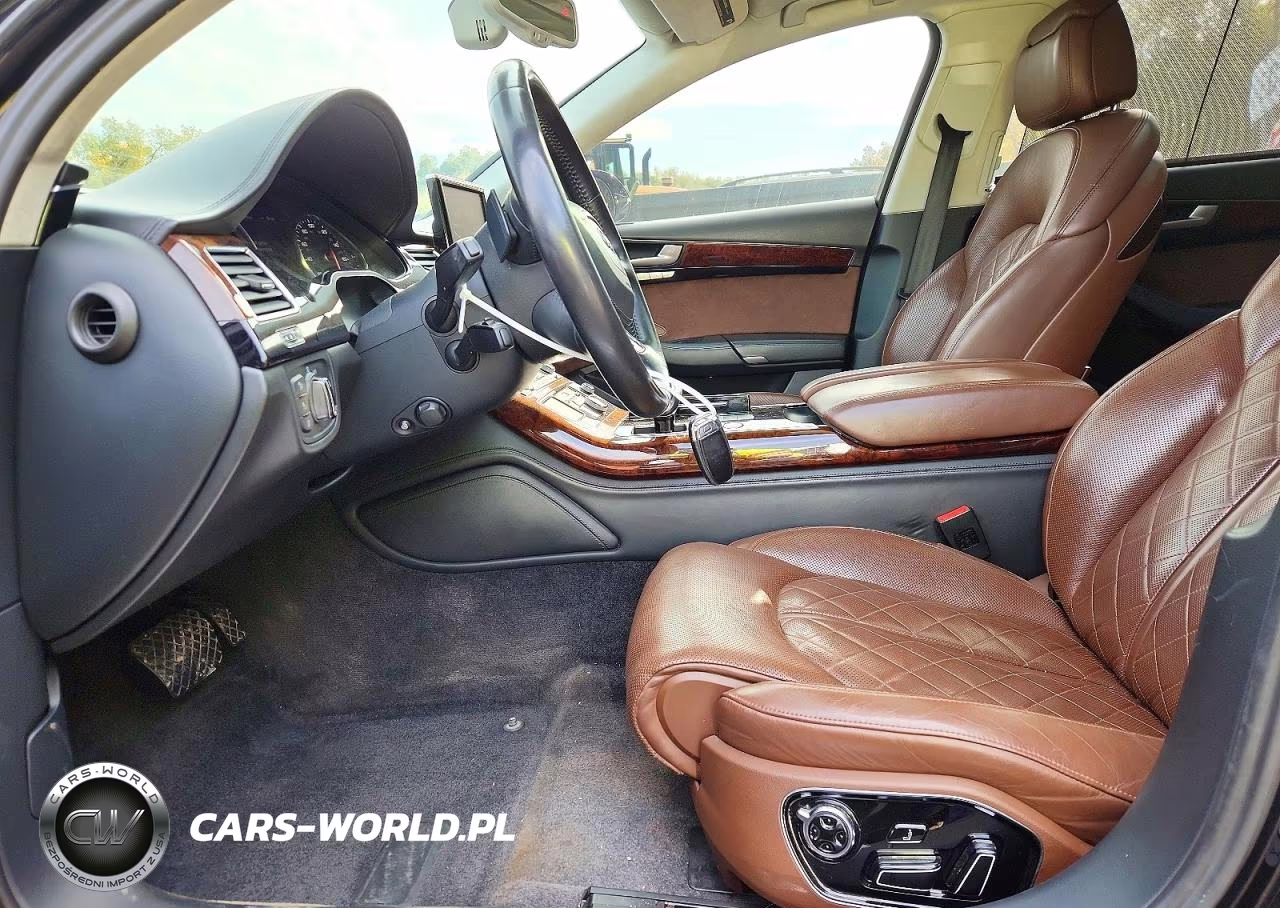 2014 Audi A8 L Quattro VIN:WAUR2AFDXEN005229 - 7