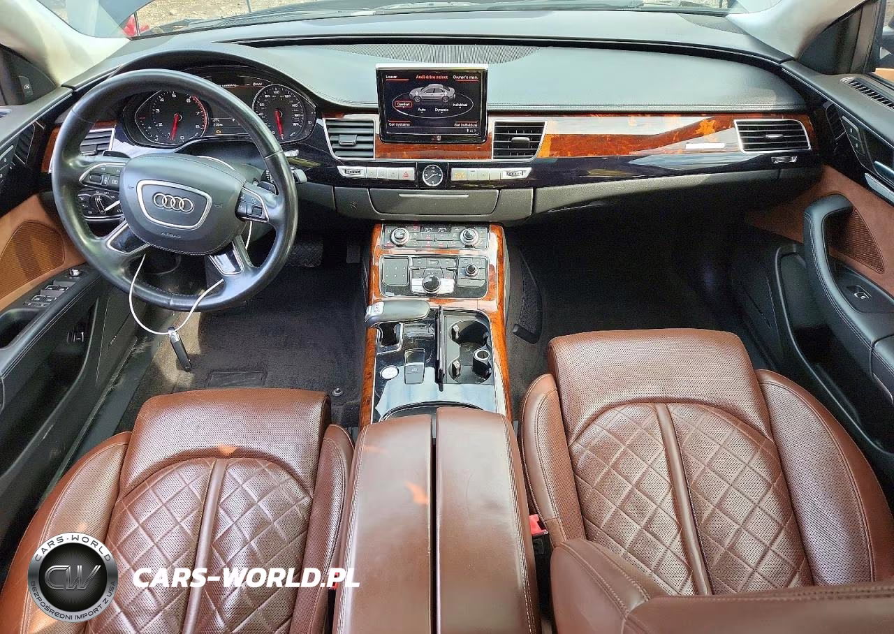 2014 Audi A8 L Quattro VIN:WAUR2AFDXEN005229 - 8