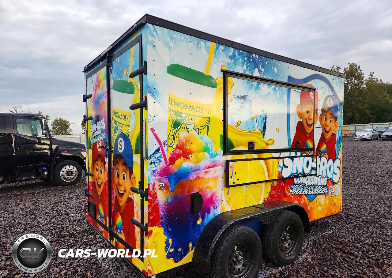 2023 Freedom 7X12Ta2 Concession Trailer VIN:5WKBE1227P1081589 - 4