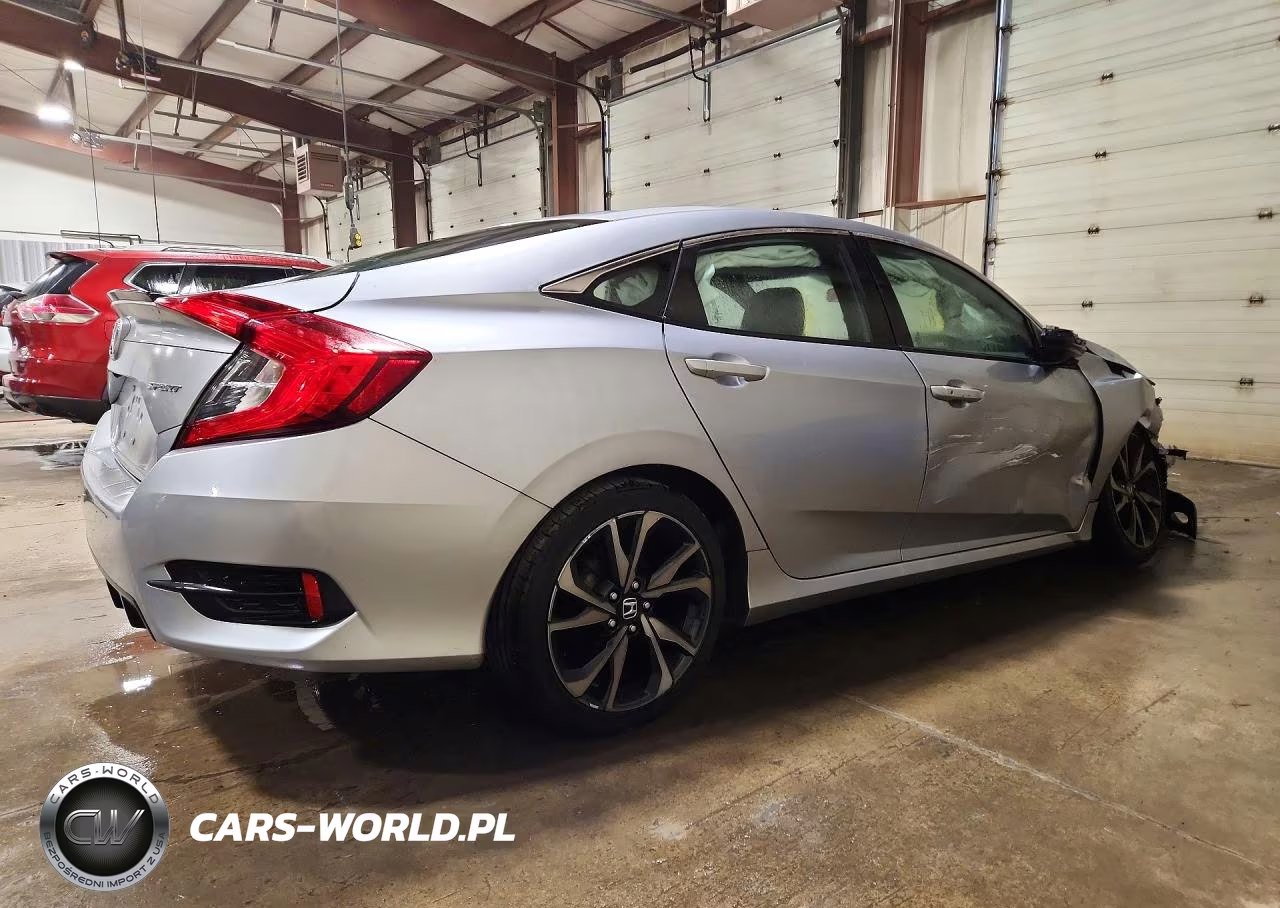 2020 Honda Civic Sport VIN:2HGFC2F83LH570943 - 3