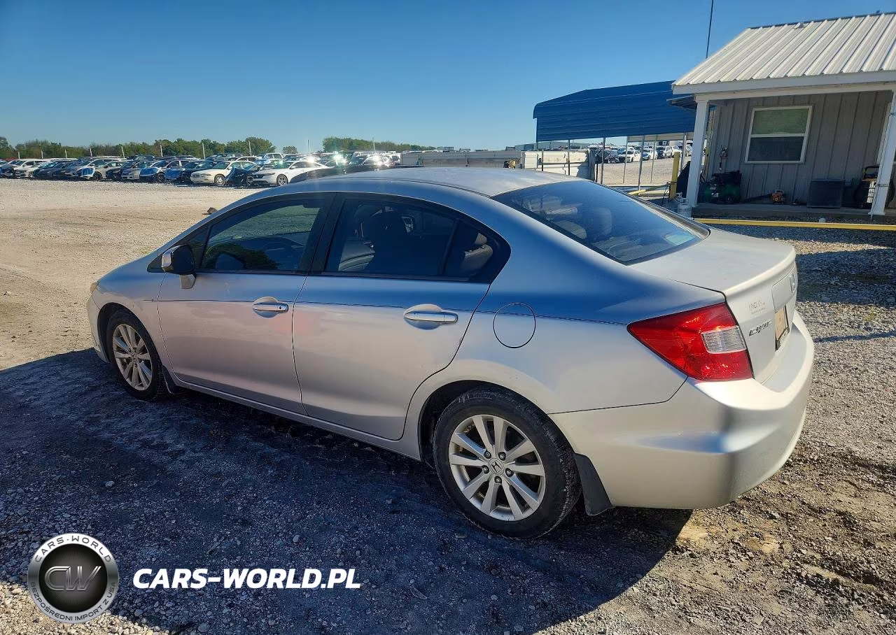 2012 Honda Civic Exl VIN:2HGFB2F99CH541460 - 2