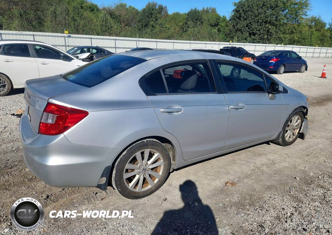 2012 Honda Civic Exl VIN:2HGFB2F99CH541460 - 3