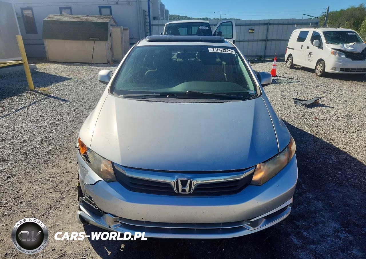 2012 Honda Civic Exl VIN:2HGFB2F99CH541460 - 5