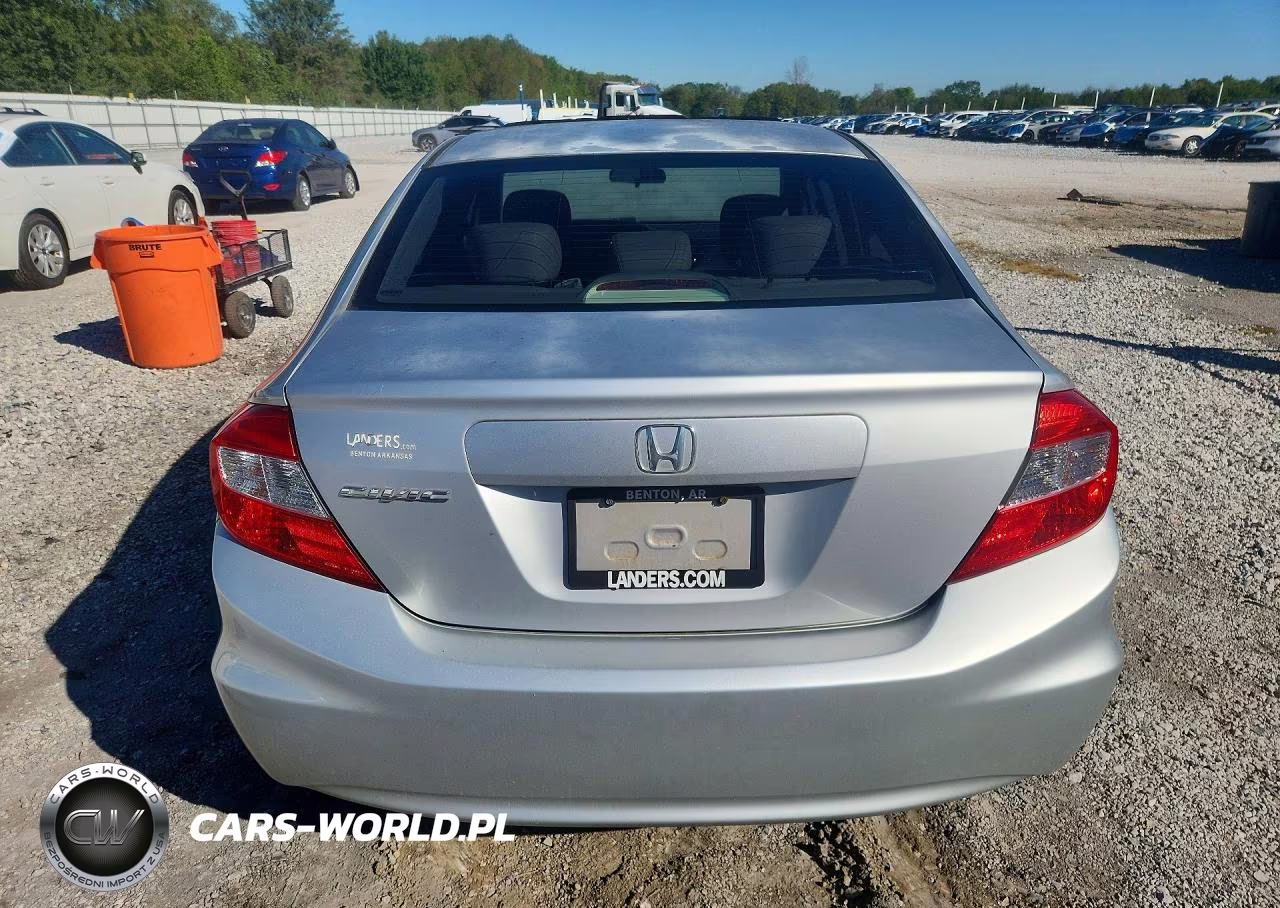 2012 Honda Civic Exl VIN:2HGFB2F99CH541460 - 6