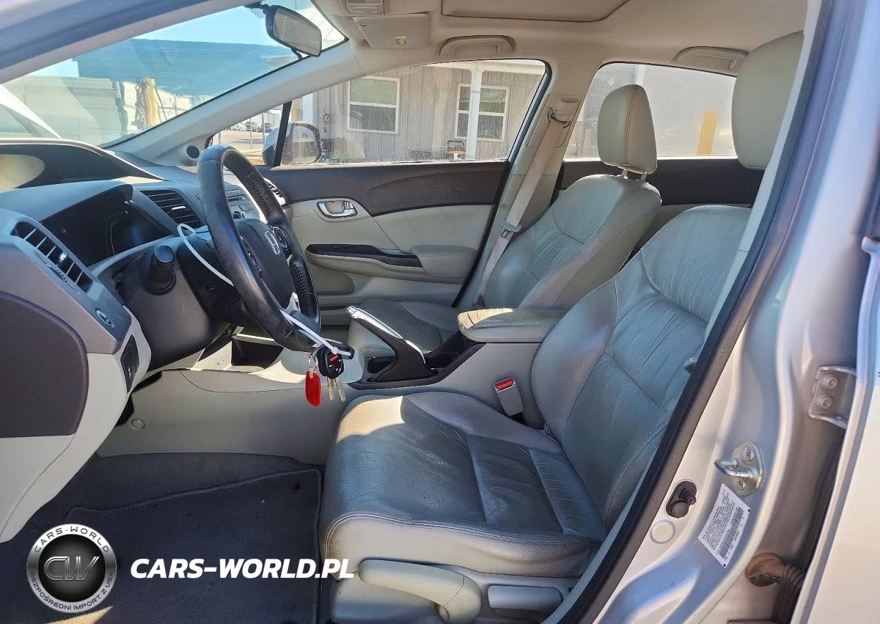 2012 Honda Civic Exl VIN:2HGFB2F99CH541460 - 7