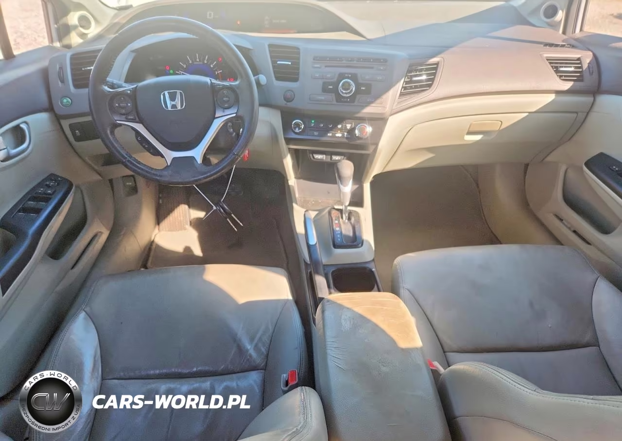 2012 Honda Civic Exl VIN:2HGFB2F99CH541460 - 8