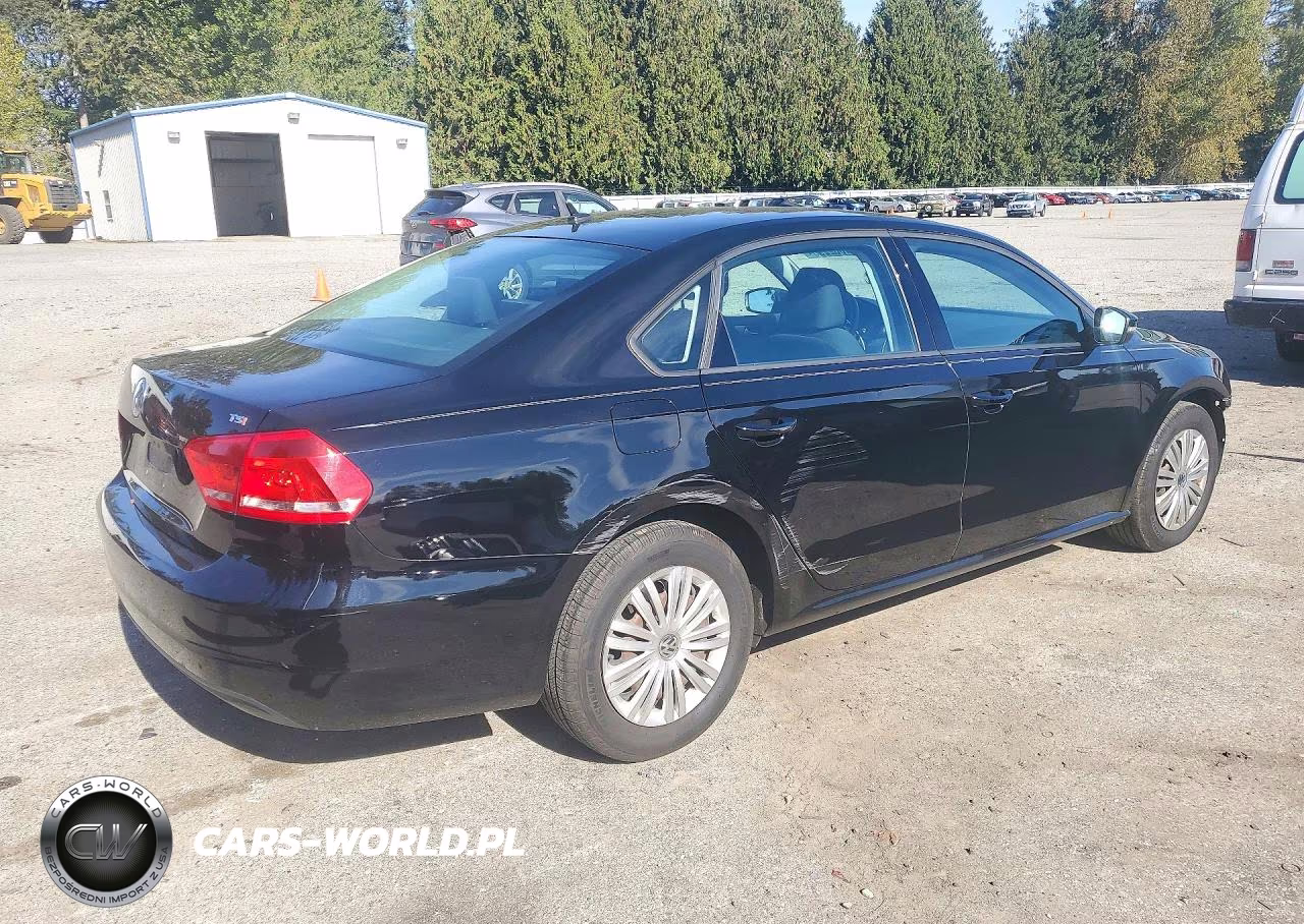 2014 Volkswagen Passat S VIN:1VWAS7A31EC110736 - 3