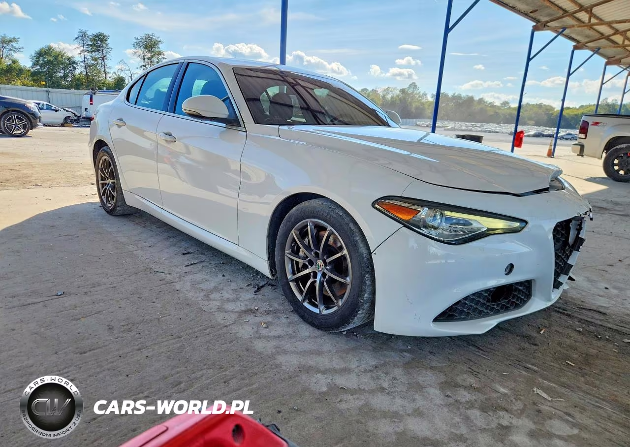 2019 Alfa Romeo Giulia Rwd VIN:ZARFAMAN6K7609649 - 4