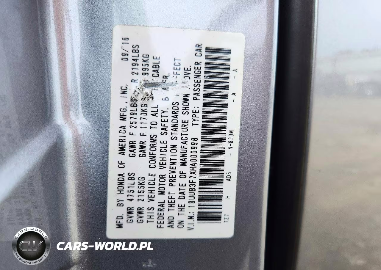2017 Acura Tlx Advance VIN:19UUB3F7XHA000998 - 12