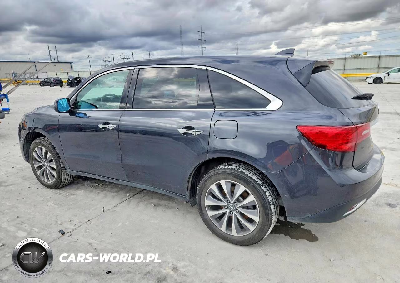 2016 Acura Mdx Technology VIN:5FRYD3H47GB008283 - 2