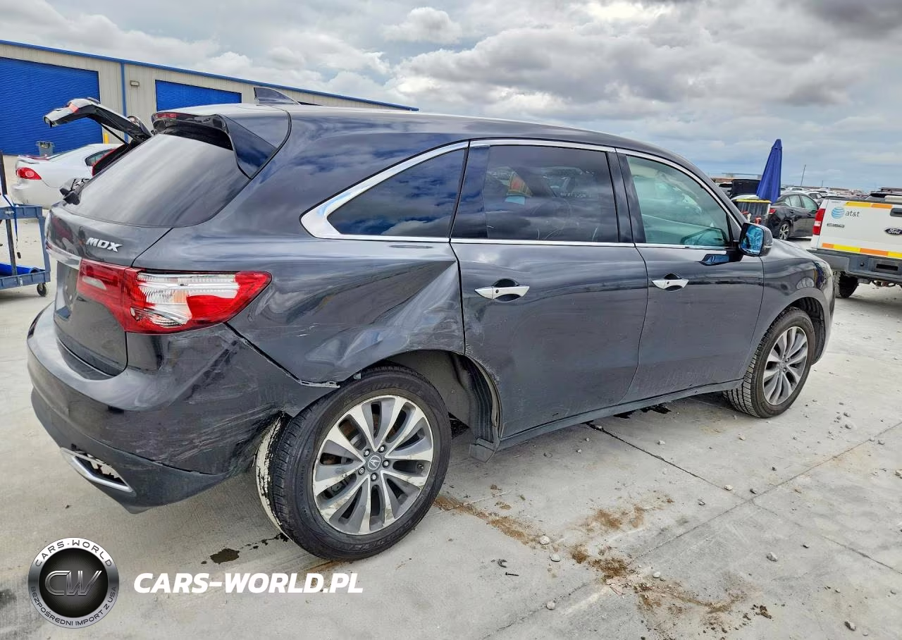 2016 Acura Mdx Technology VIN:5FRYD3H47GB008283 - 3