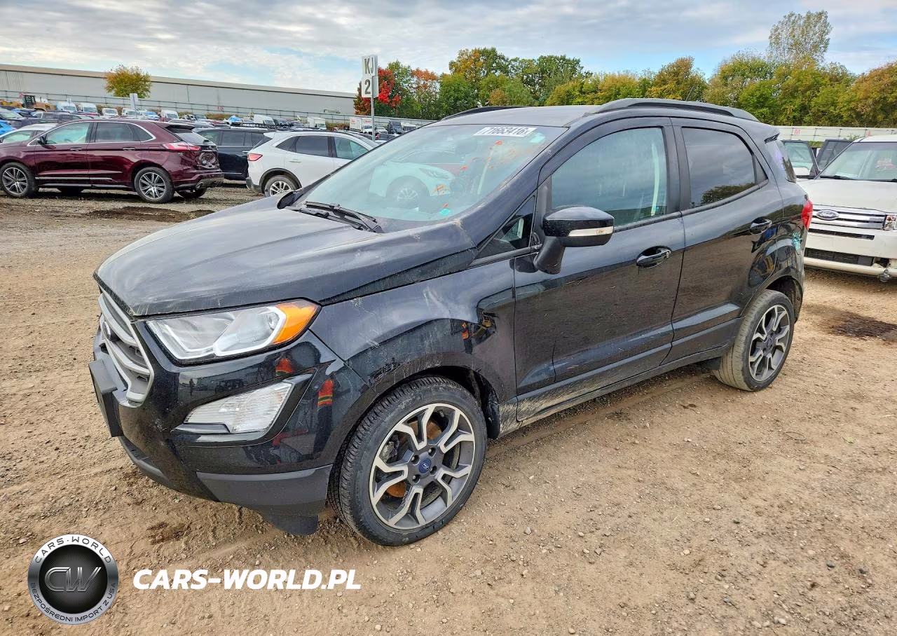 2018 Ford Ecosport Se VIN:MAJ3P1TE6JC217273 - 1
