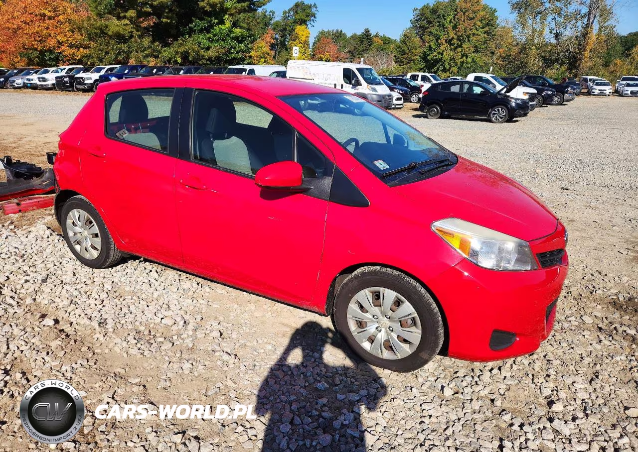 2014 Toyota Yaris 5-Door Le VIN:JTDKTUD30ED576456 - 4