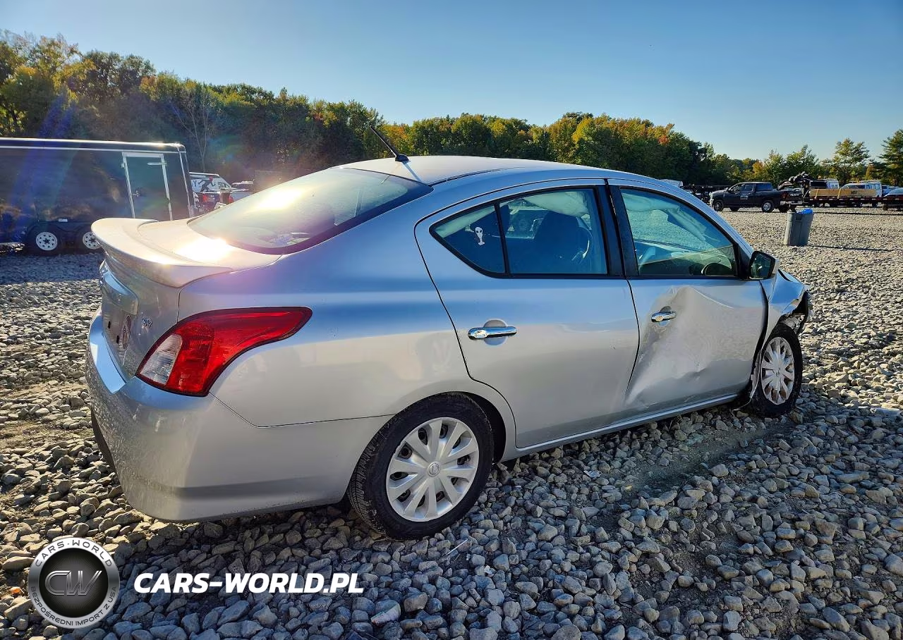 2019 Nissan Versa Sv VIN:3N1CN7AP5KL833045 - 3