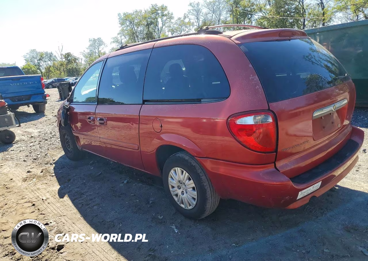 2007 Chrysler Town & Country Lx VIN:2A4GP44R27R215934 - 2