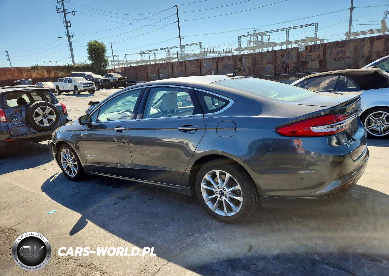 2017 Ford Fusion Titanium Phev VIN:3FA6P0SU3HR255510 - 2