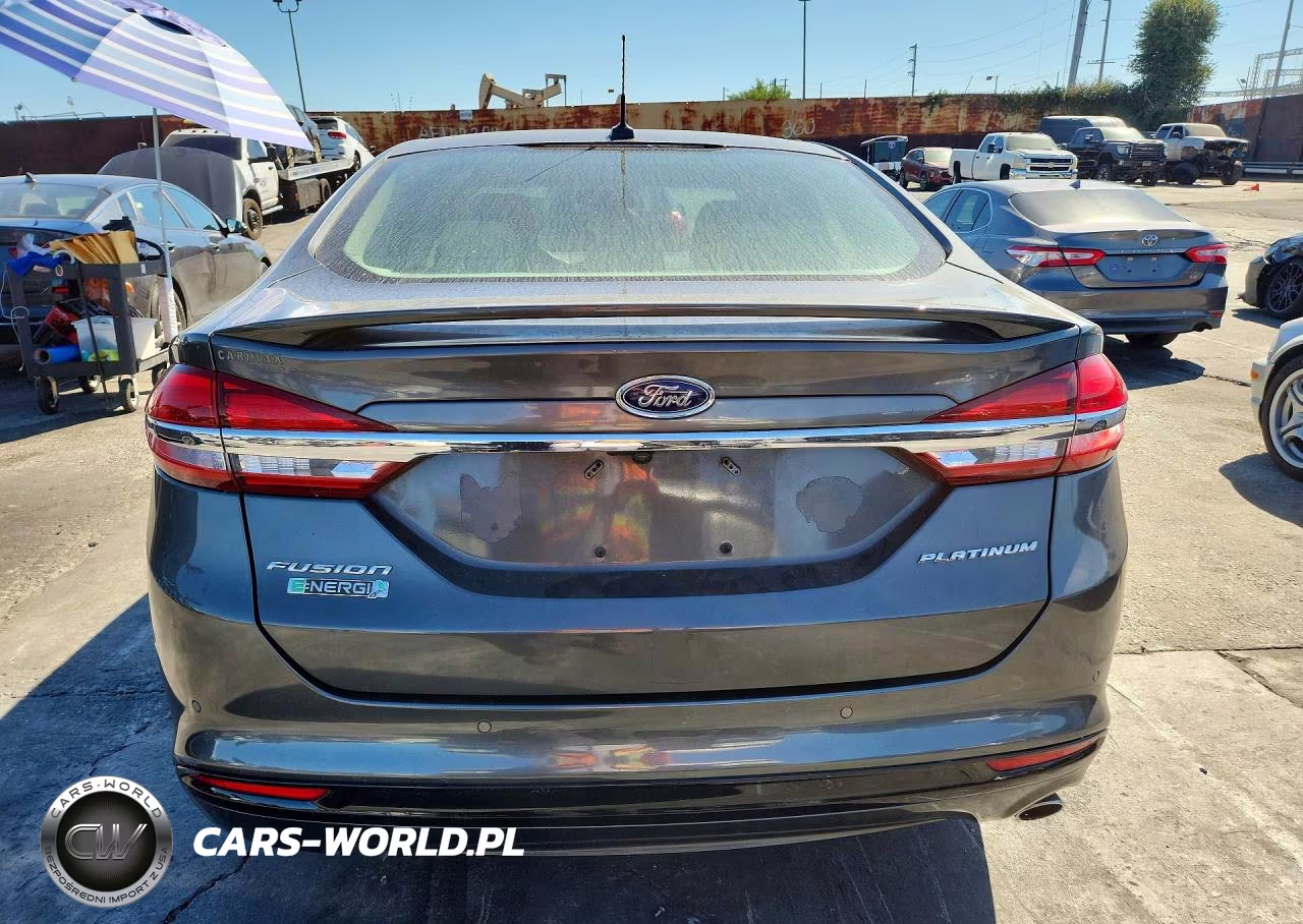 2017 Ford Fusion Titanium Phev VIN:3FA6P0SU3HR255510 - 6