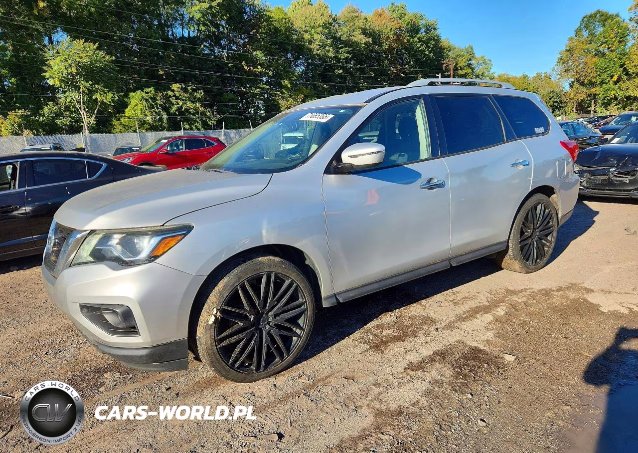 2018 Nissan Pathfinder Sv VIN:5N1DR2MM0JC617362 - 1