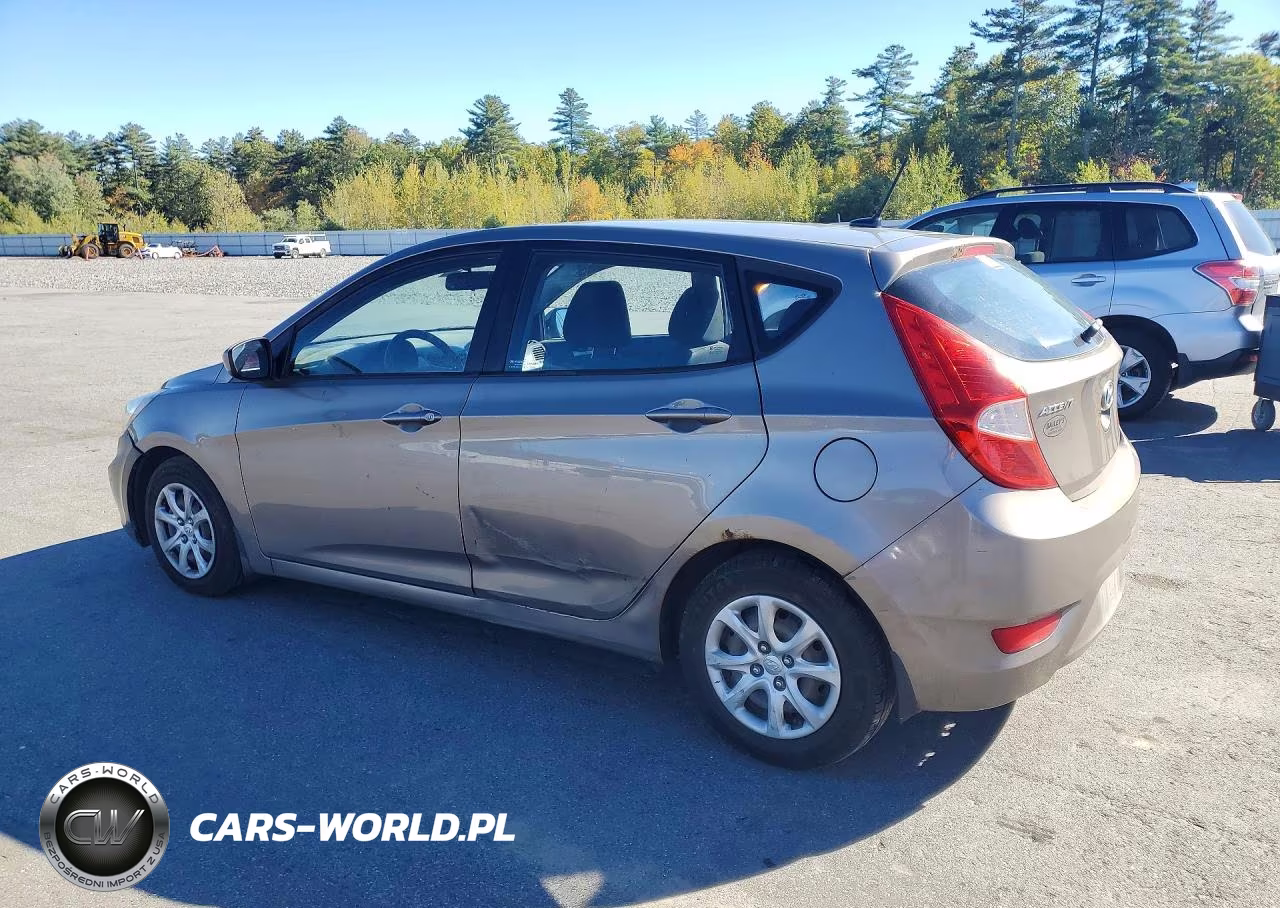 2013 Hyundai Accent VIN:KMHCT5AE2DU118461 - 2