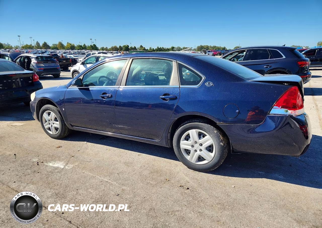 2008 Chevrolet Impala Ls VIN:2G1WB58K881238453 - 2