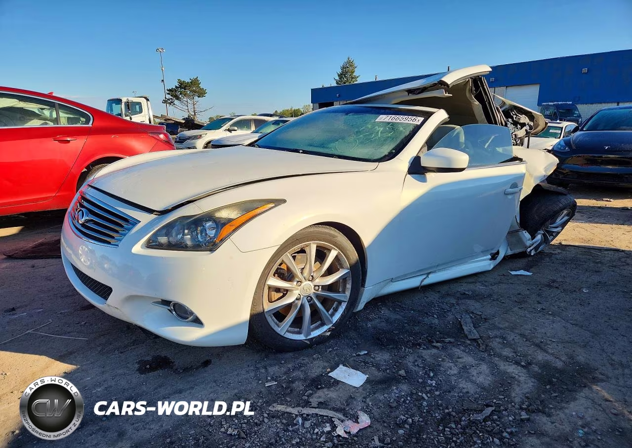 2013 Infiniti G37 Convertible Base VIN:JN1CV6FE1DM770570 - 1