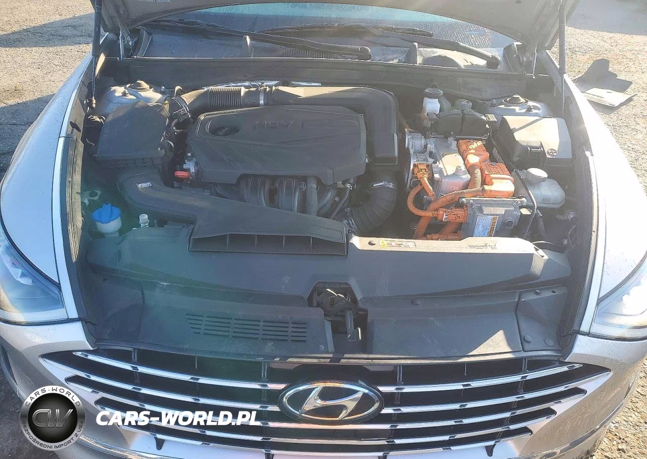 2020 Hyundai Sonata Hybrid Blue VIN:KMHL24JJ6LA009947 - 11