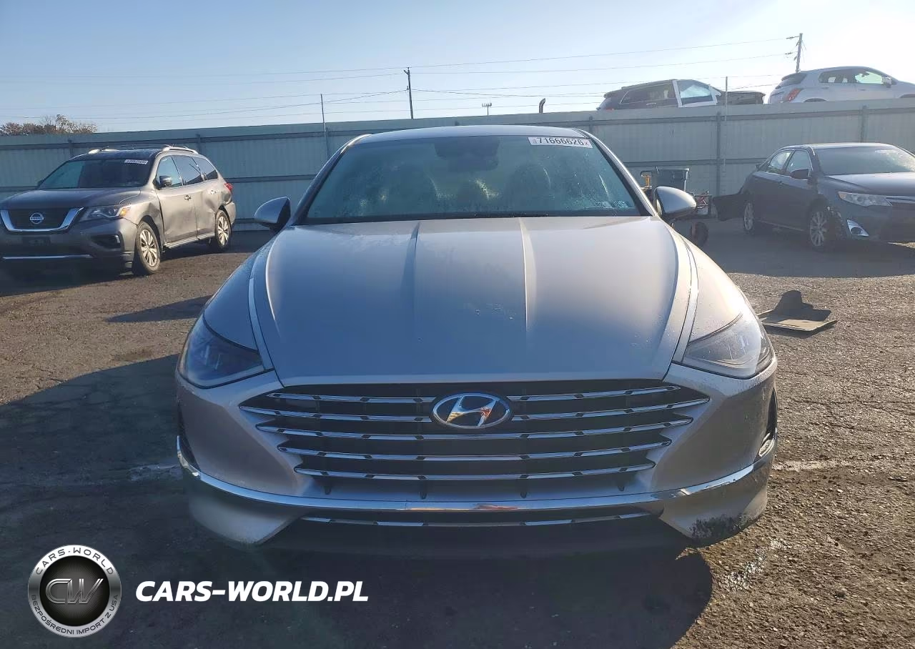 2020 Hyundai Sonata Hybrid Blue VIN:KMHL24JJ6LA009947 - 5