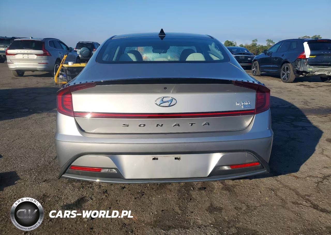 2020 Hyundai Sonata Hybrid Blue VIN:KMHL24JJ6LA009947 - 6
