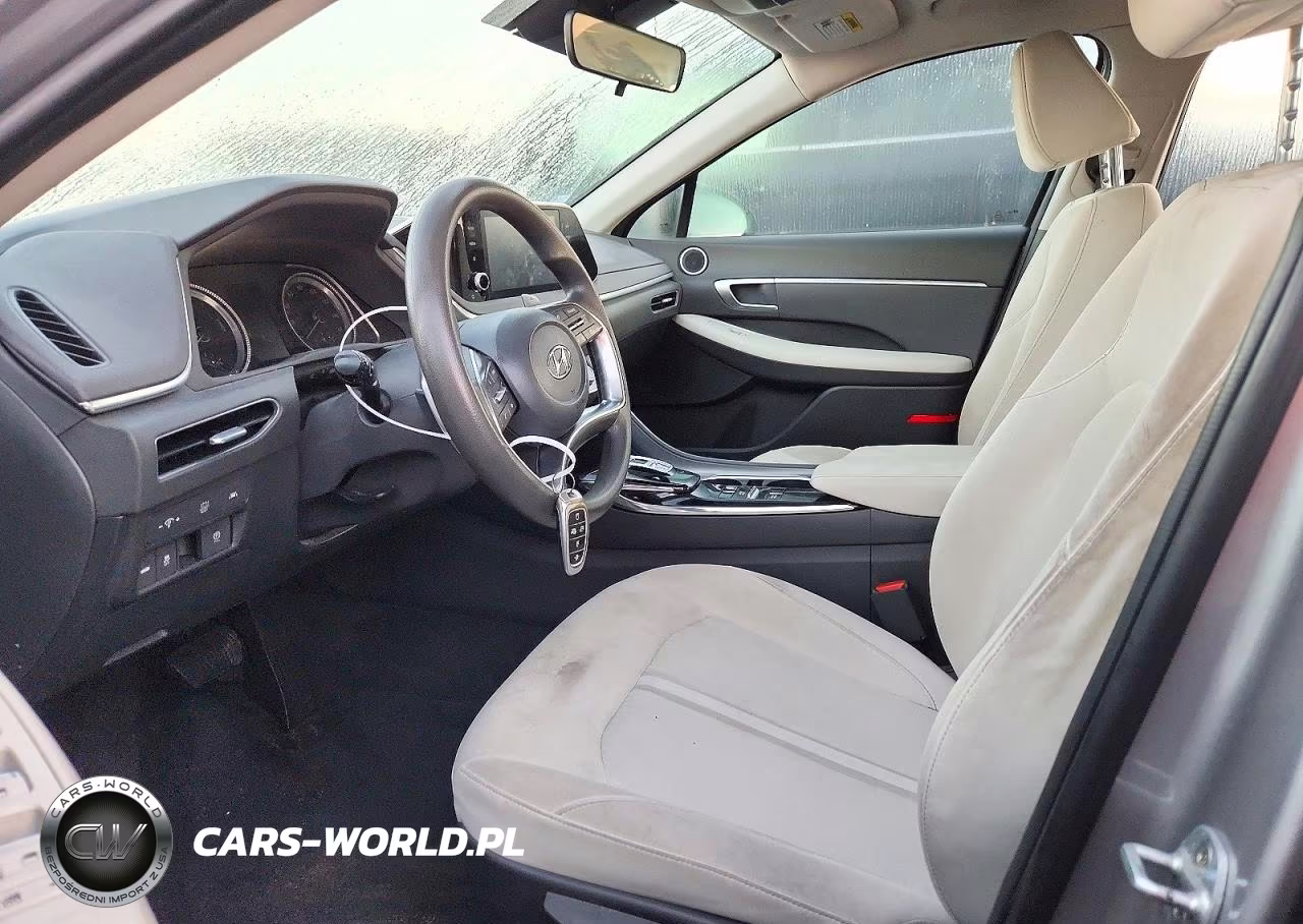 2020 Hyundai Sonata Hybrid Blue VIN:KMHL24JJ6LA009947 - 7