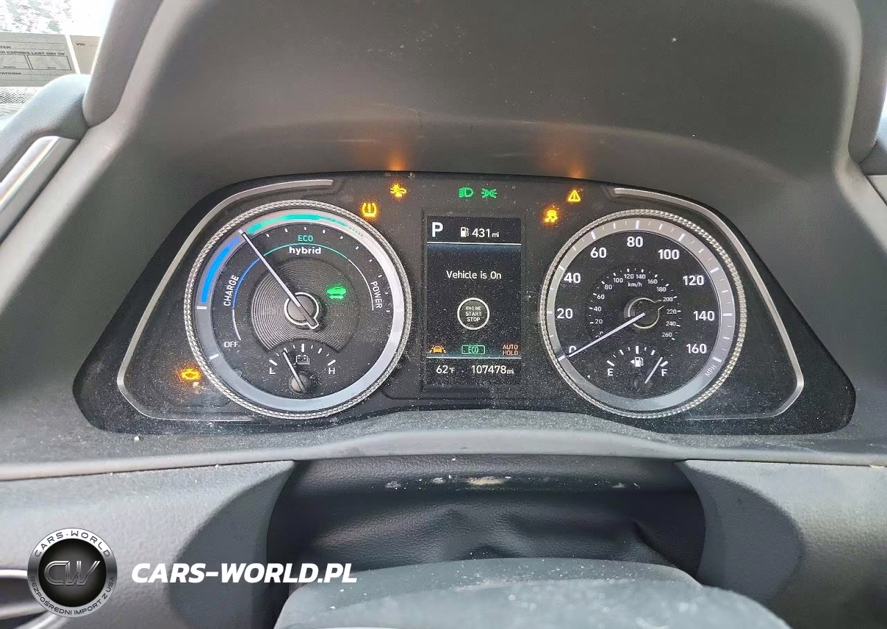 2020 Hyundai Sonata Hybrid Blue VIN:KMHL24JJ6LA009947 - 9